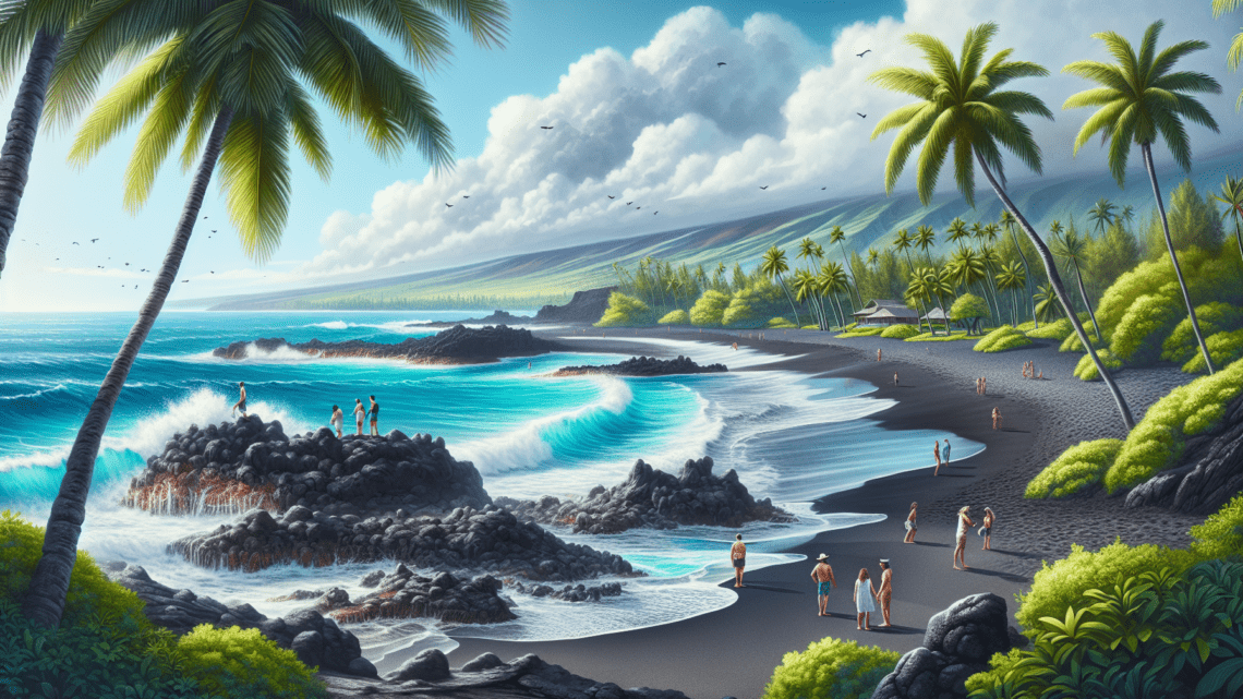 Besuch der Wai’anapanapa Strände – erleben Sie schwarzen Sand und Lavagestein