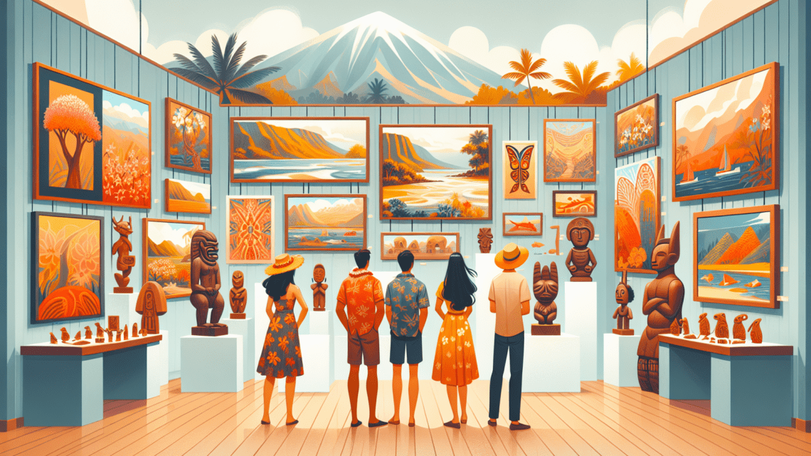 Besuch einer Kunstgalerie auf Maui – entdecken Sie lokale Künstler und Werke