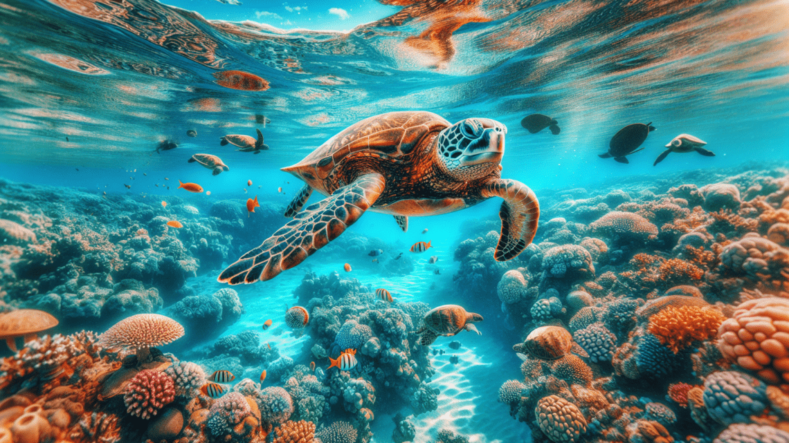 Schnorcheln mit Seeschildkröten in Turtle Town – erleben Sie die Magie der Unterwasserwelt