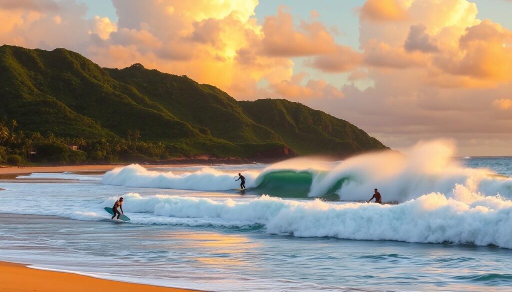 North Shore Surfen auf Oahu